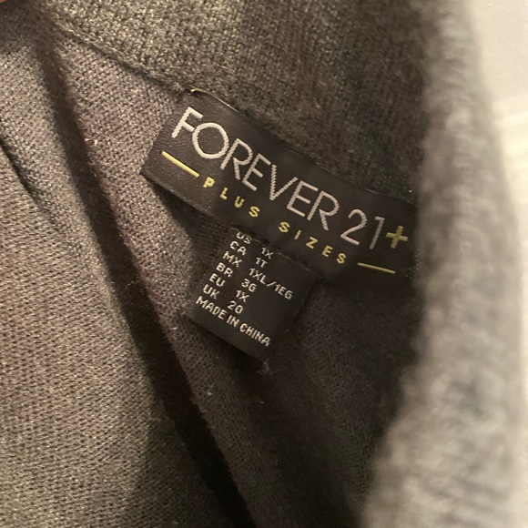 Forever21+ Sweatshirt Skirt - Picture 3 of 4